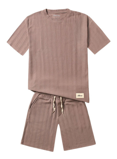 Wood Striperd Jacquard Short - Khotwh